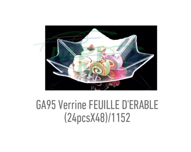 GA95 Verrine FEUILLE D'ERABLE