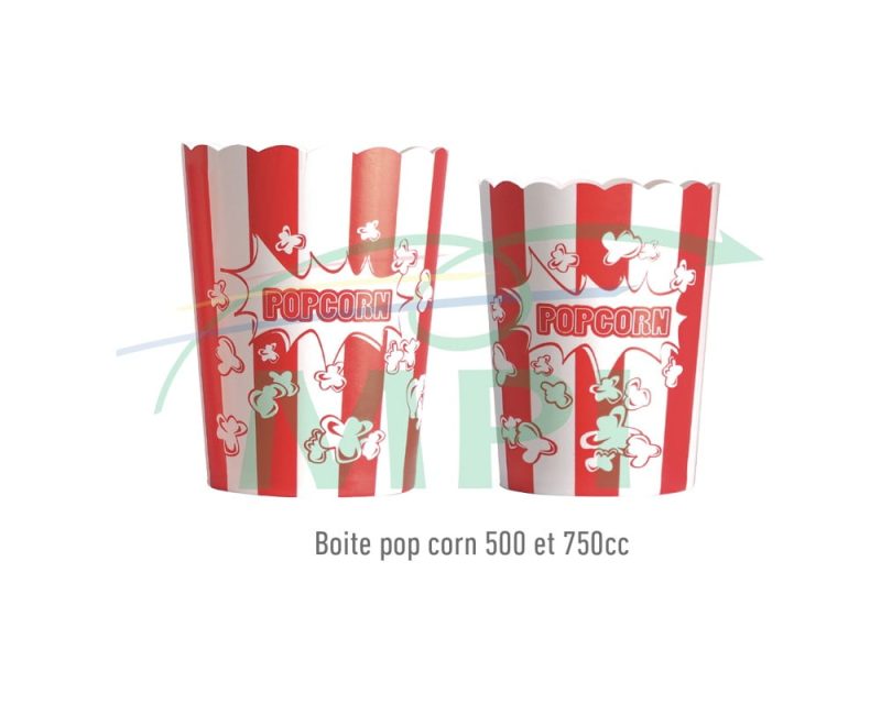 Boîte popcorn - 500cc & 750cc