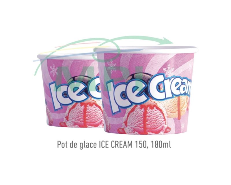 Pot de glace ICE CREAM